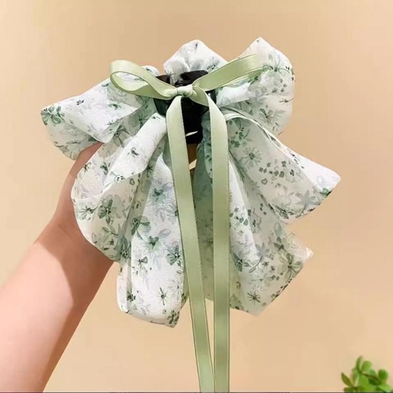 Super-fairy Floral Starry Bow Ribbon Grip High Sense