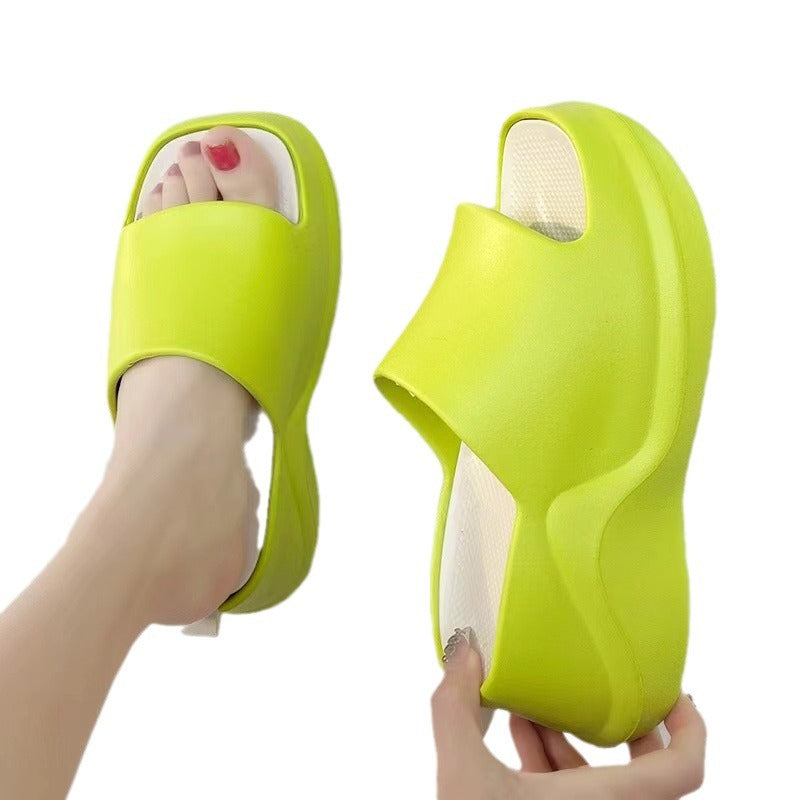 7CM Platform Slippers Women's Outer Wear Summer