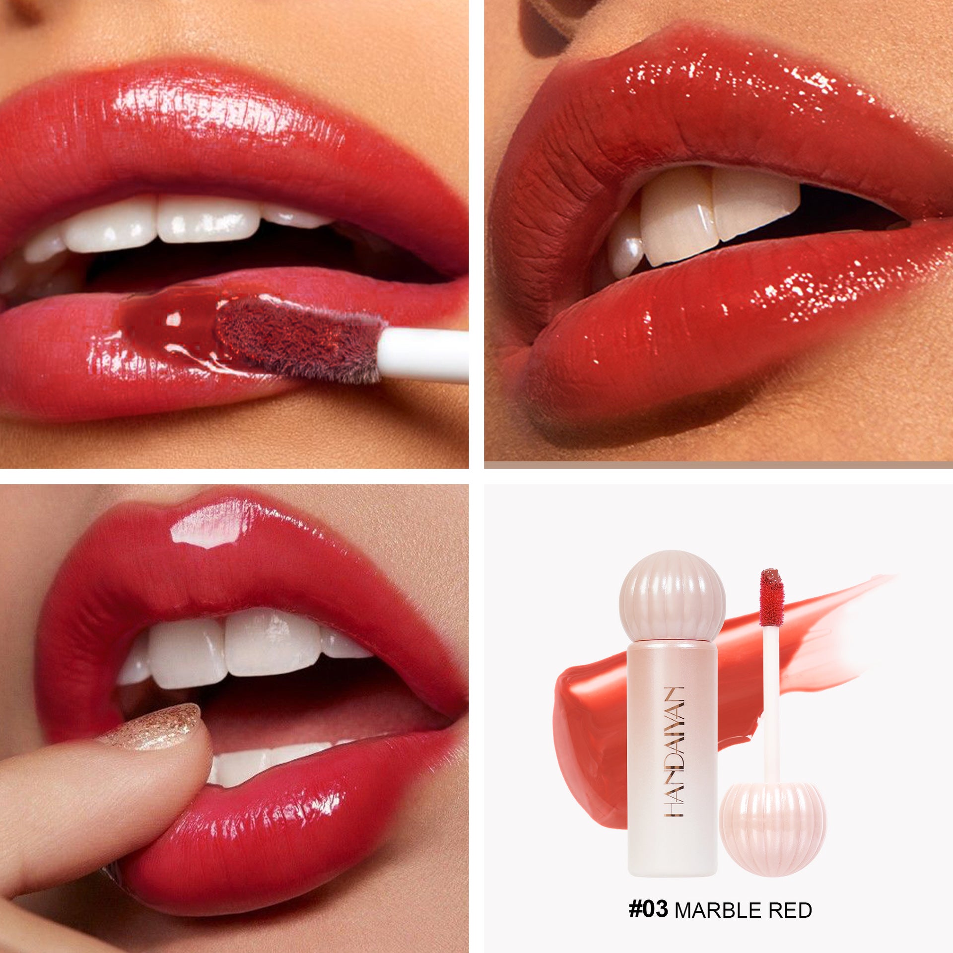 Mirror Lip Lacquer Not Easy To Fade Water Light Lip Stain Nourishing Long-lasting