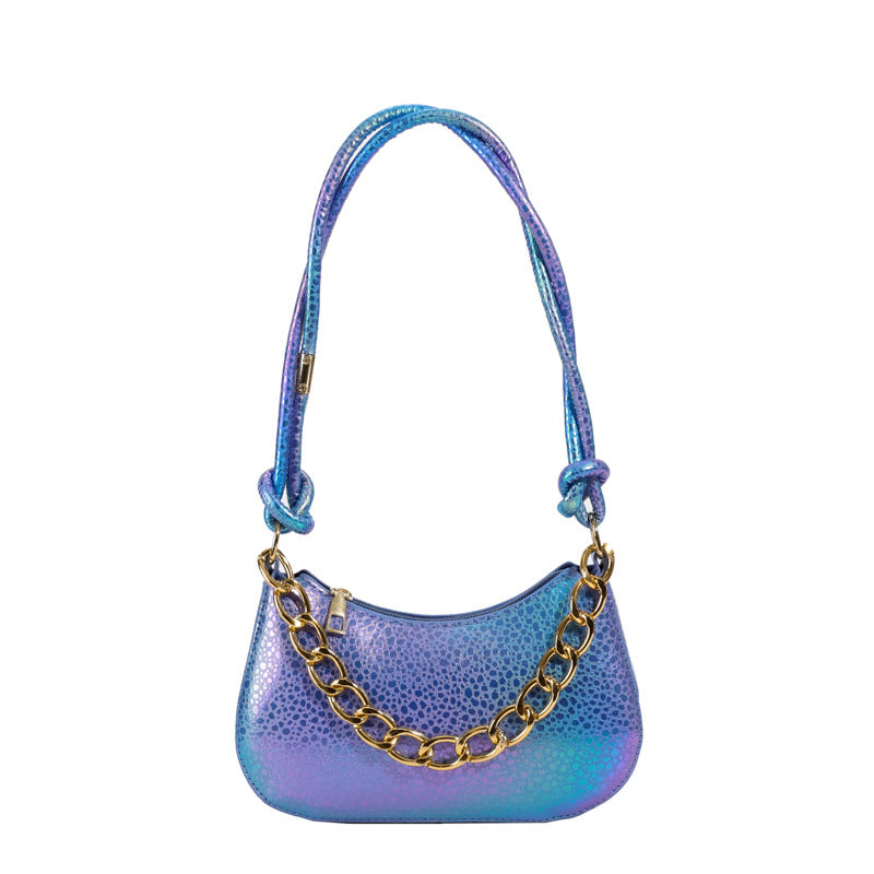 Gradient Color Women's Bag Portable Shoulder Bag Trendy Fashion