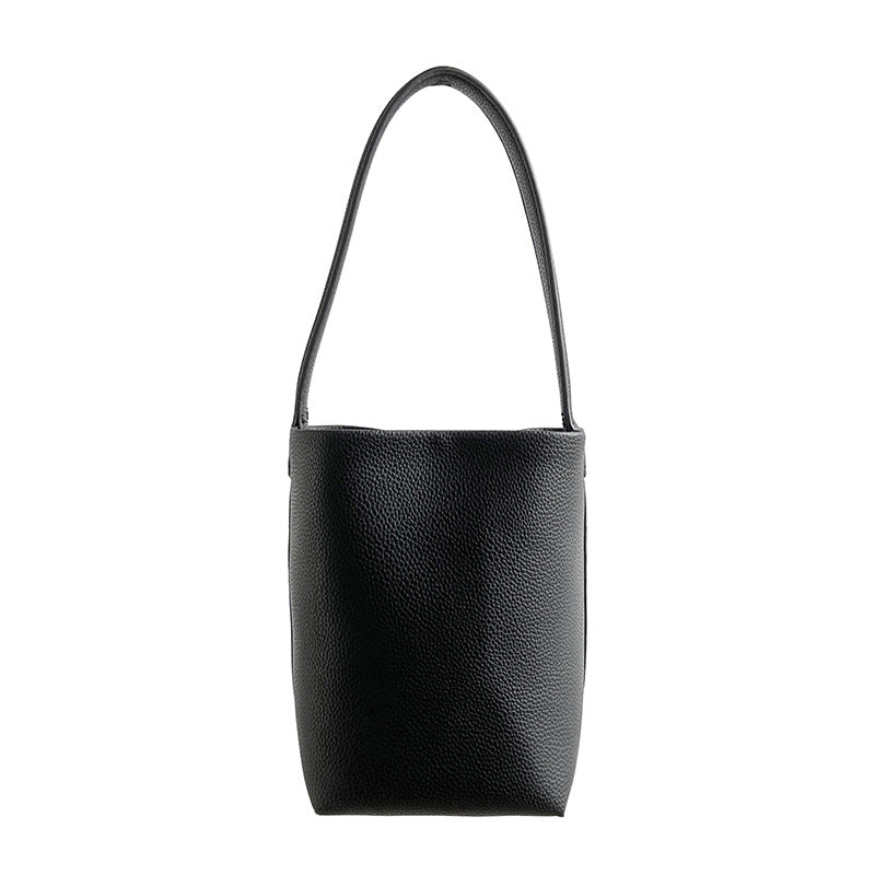 Single Shoulder Round Bag Women's Large Capacity Simple