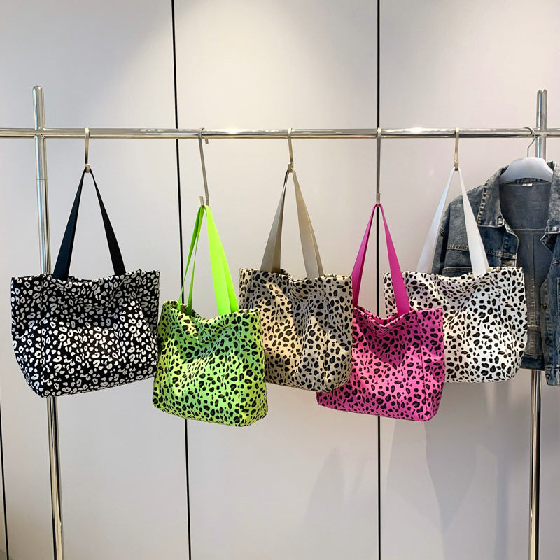 Fashion Leopard Print Tote Shoulder Bag