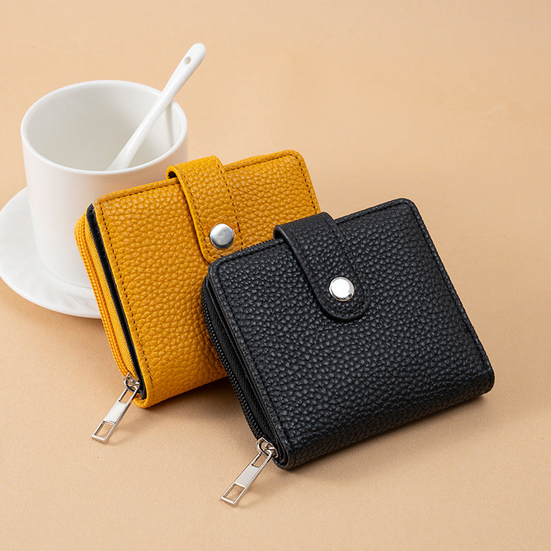 Lychee Pattern Women's Wallet Fashion Multi-card-slot