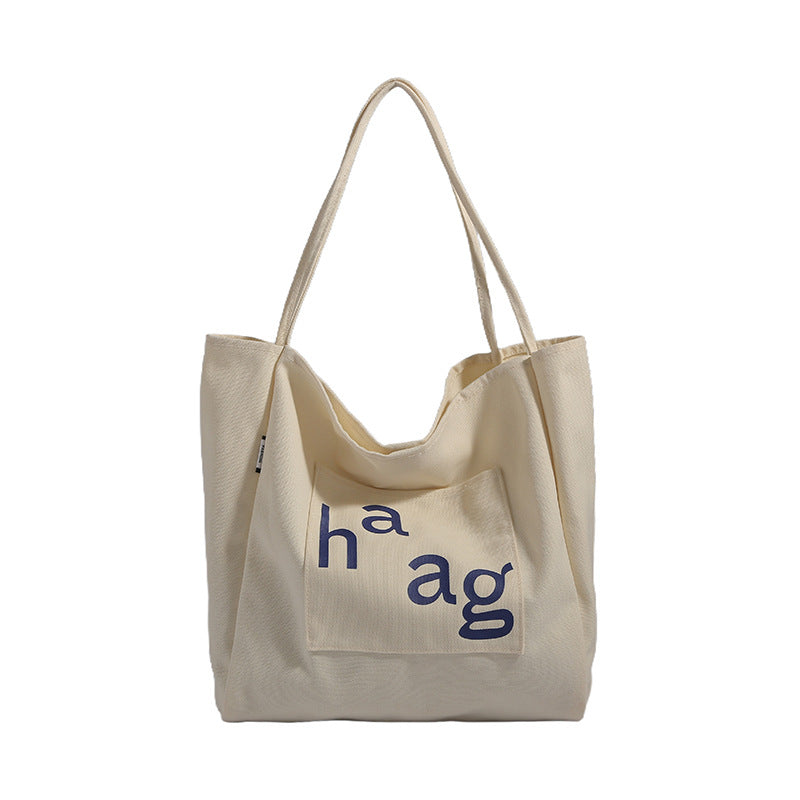 Large Capacity Canvas Commuter Tote