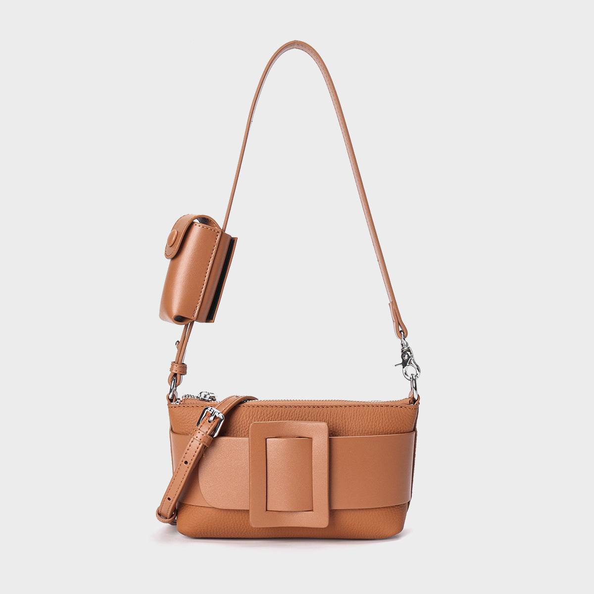 Underarm Leather Women's Portable Messenger Bag