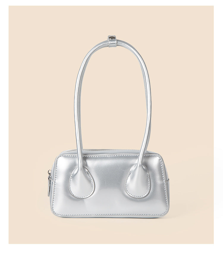 Fashion Handbag Shaping Glossy PU