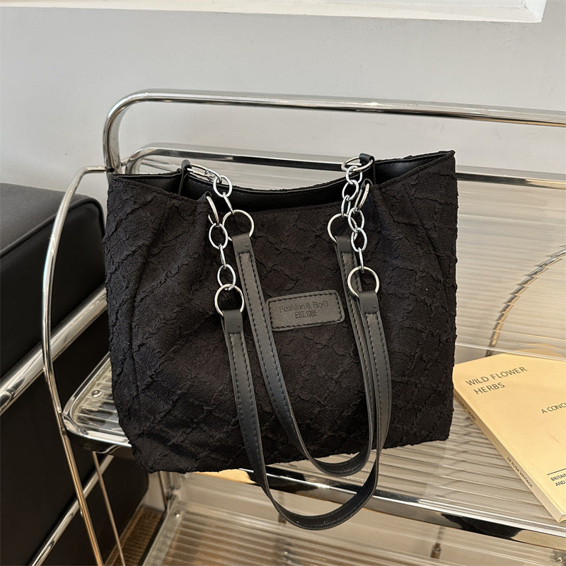 Fashion Horizontal Square Shoulder Tote Bag