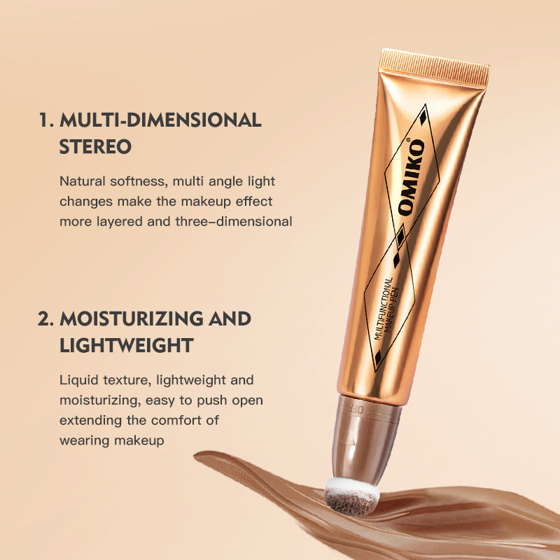 Multifunctional Makeup Liquid Shading Pen Thin And Glittering