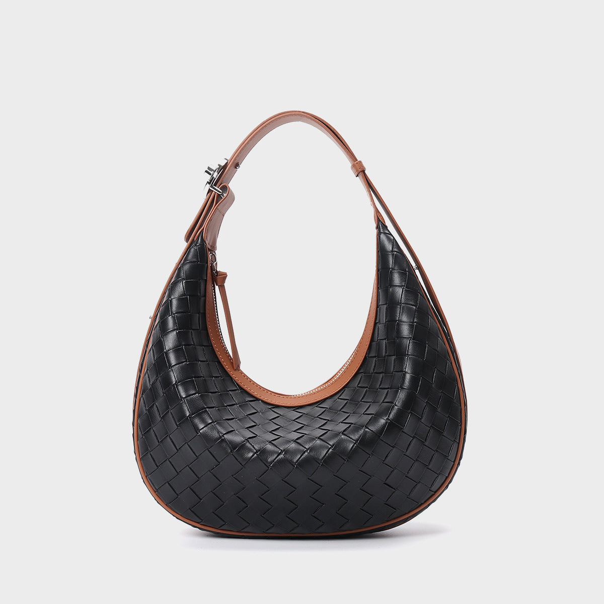 Design Niche Genuine Leather Bag Women's Woven