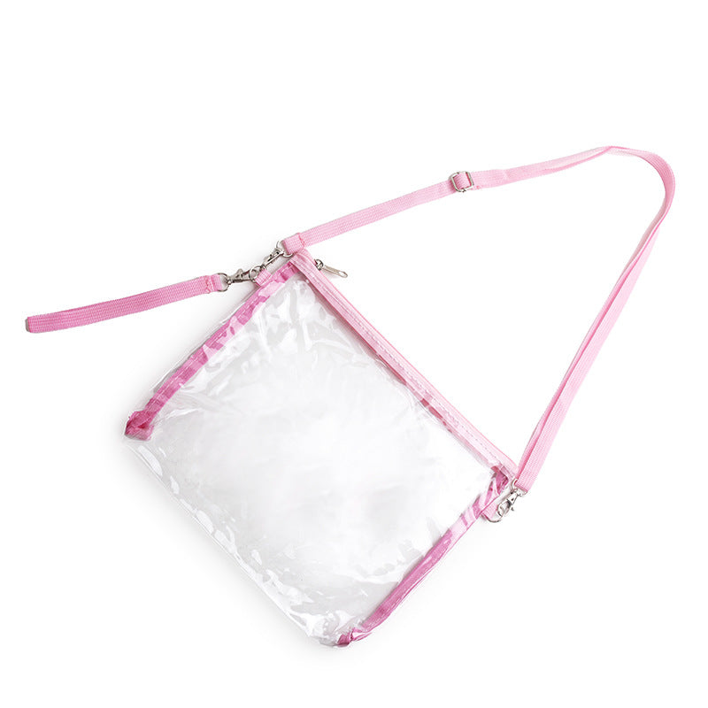 Transparent Crossbody Bag Wallet Travel Handbag