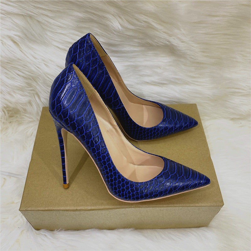 Pointed Toe Stiletto Low-cut Shoes Women