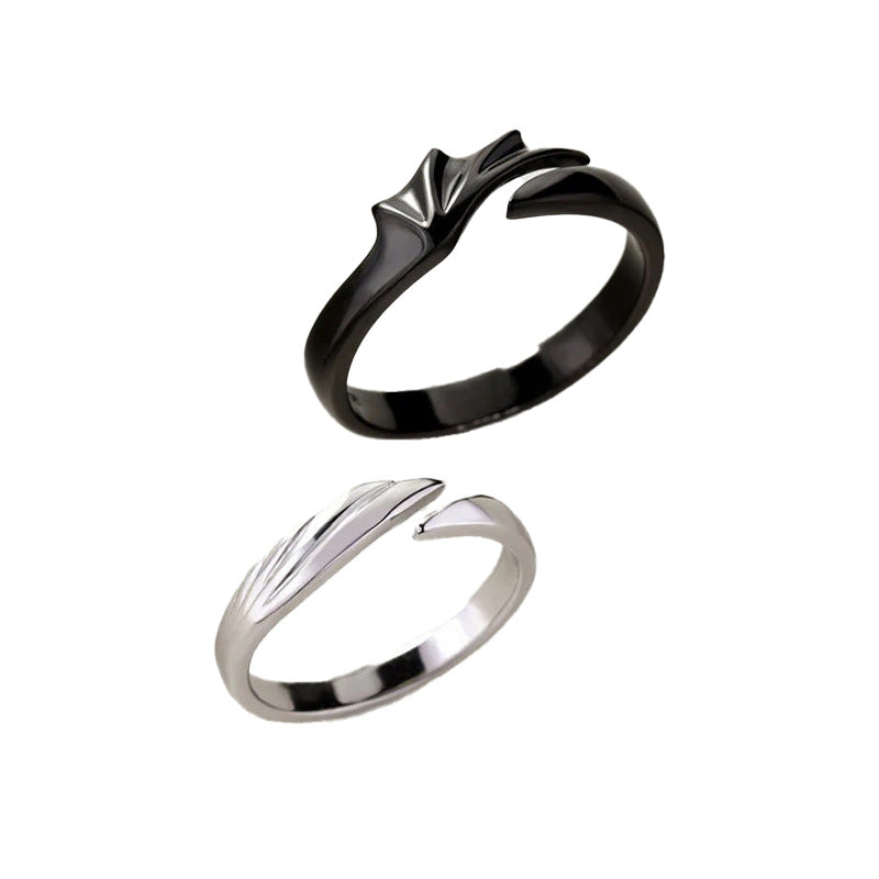 Angels & Demons Men And Women Combination Couple Rings