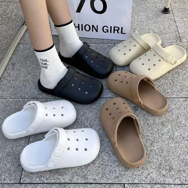 Women's Hole Shoes Summer Slippers