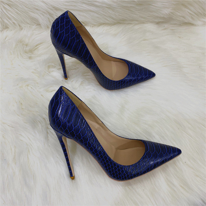 Pointed Toe Stiletto Low-cut Shoes Women