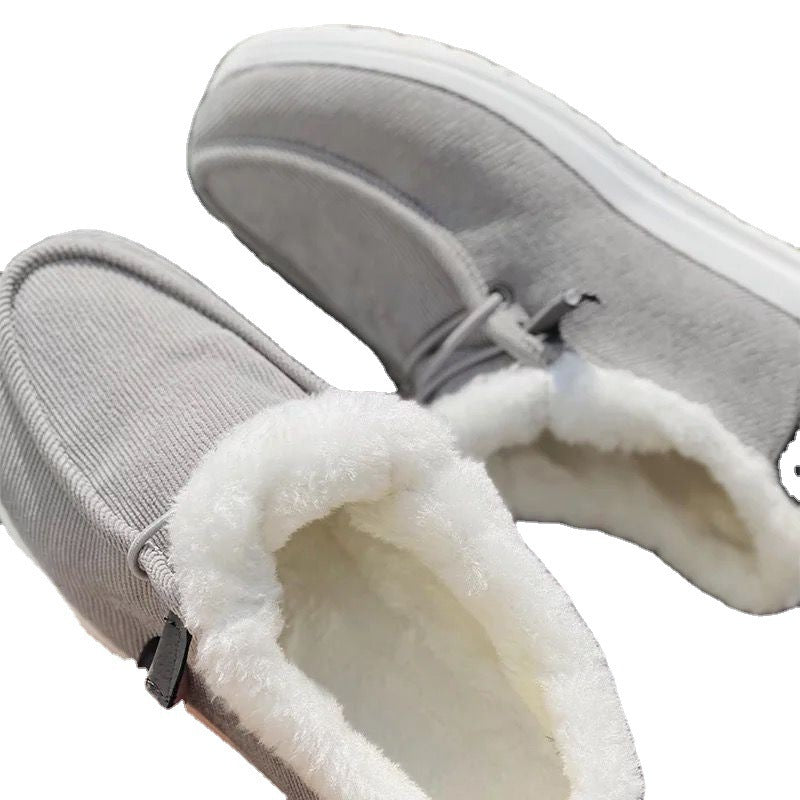 Women's Winter Plush And Thick Warm Cotton Shoes
