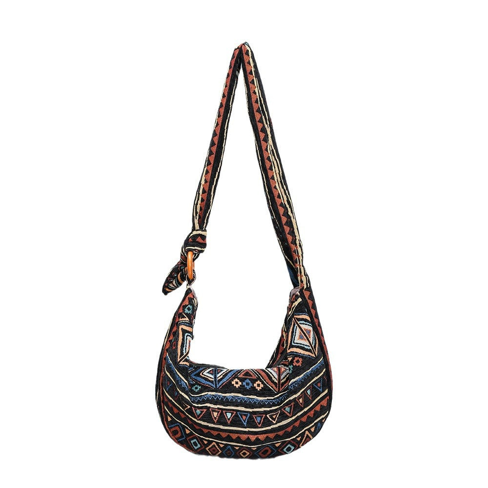Ethnic Wandering Women's Canvas Shoulder Bag