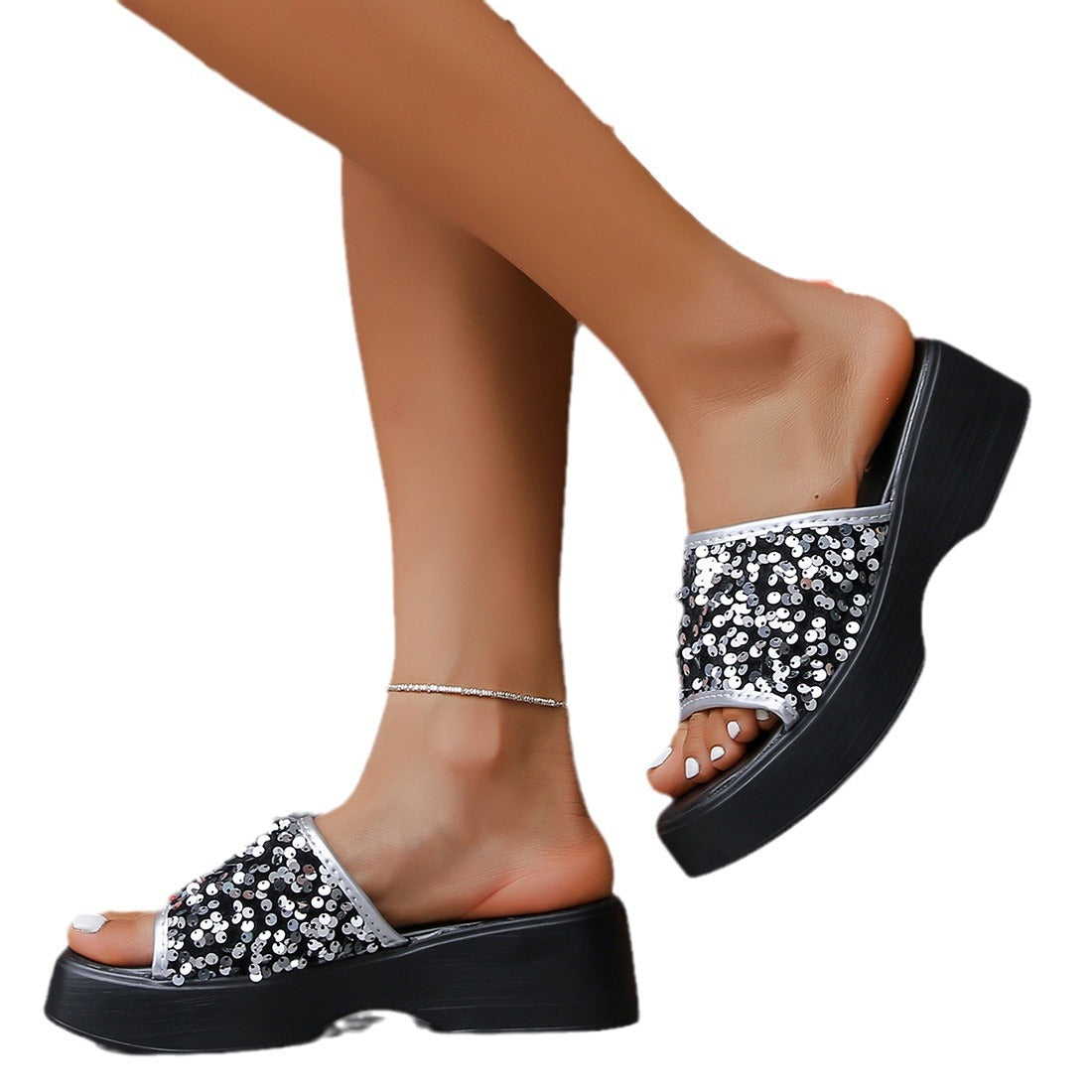 Women's Thick-soled Sandals Summer Slippers