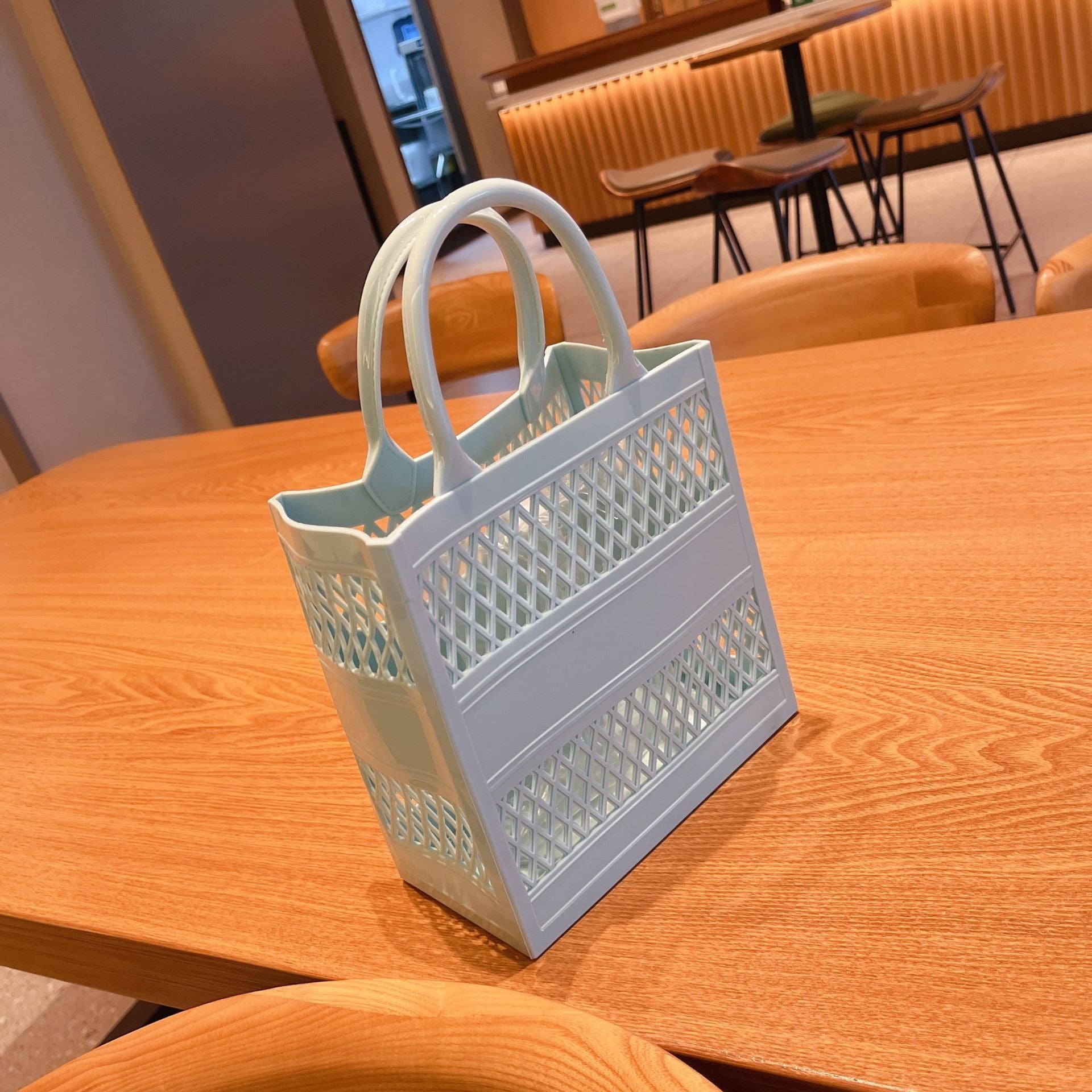 Portable Large Capacity Storage Basket Candy Hollow Bag