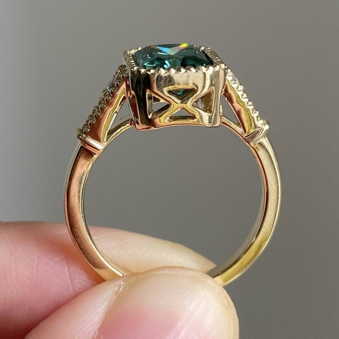 Women's Geometric Gold-plated Ring Fashion