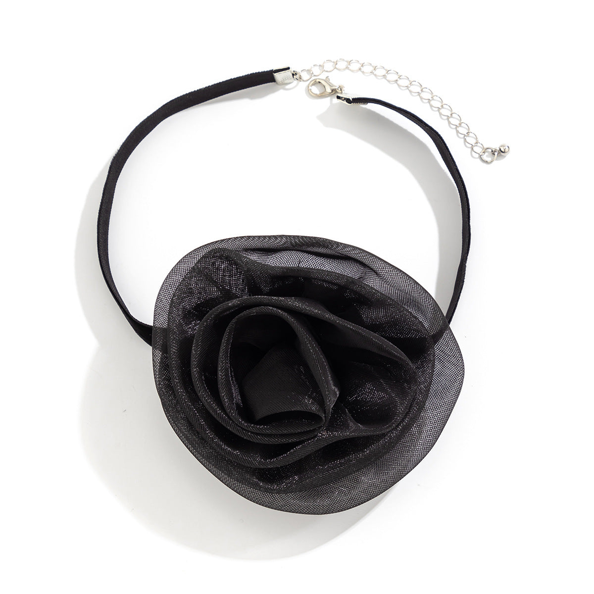 Fashion Sweet Three-dimensional Rose Necklace