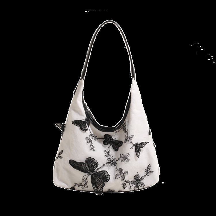 Underarm Bag Women's Fashion Butterfly Large Capacity