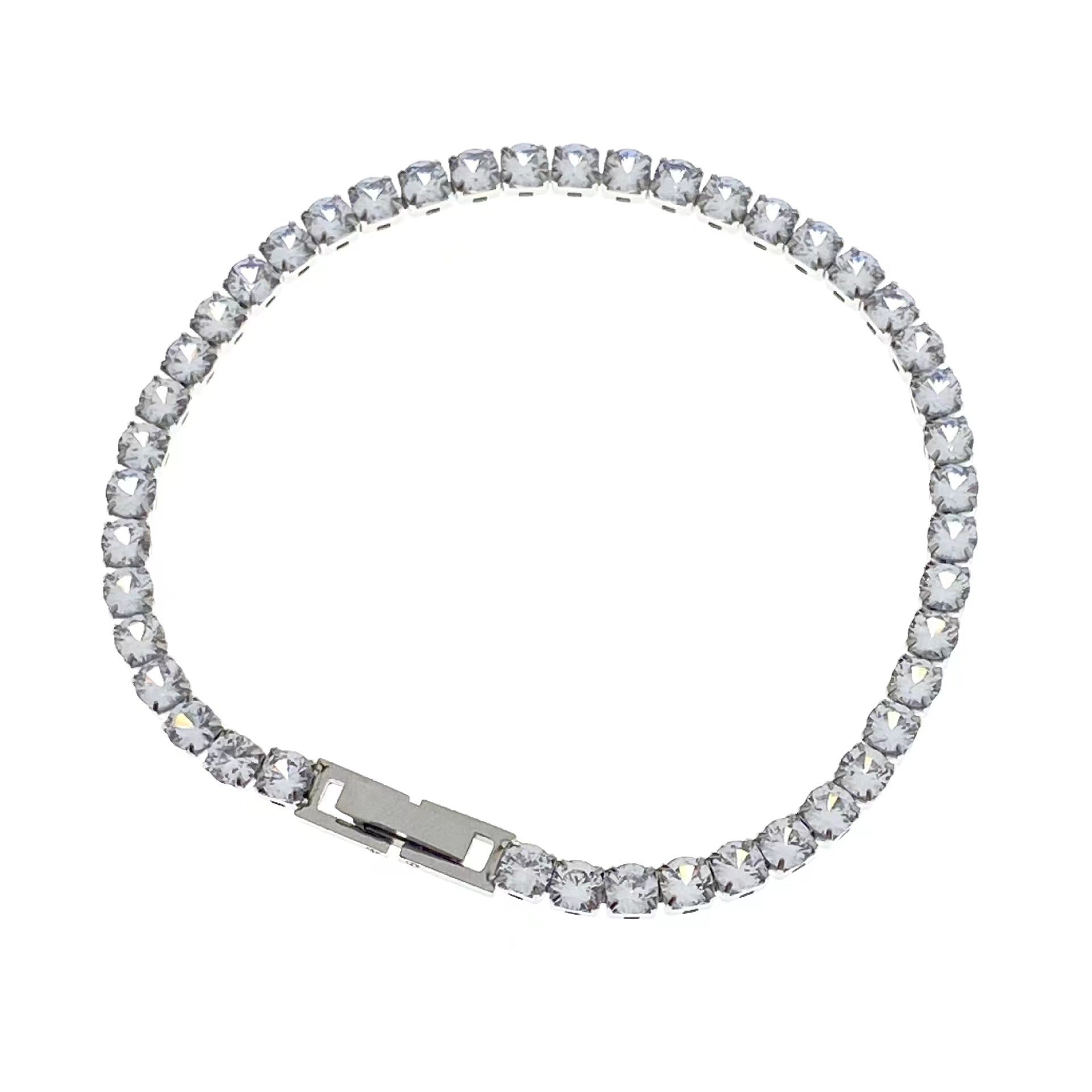 Zircon Bracelet Cold Wind Special Interest Light Luxury Does Not Fade Ornament