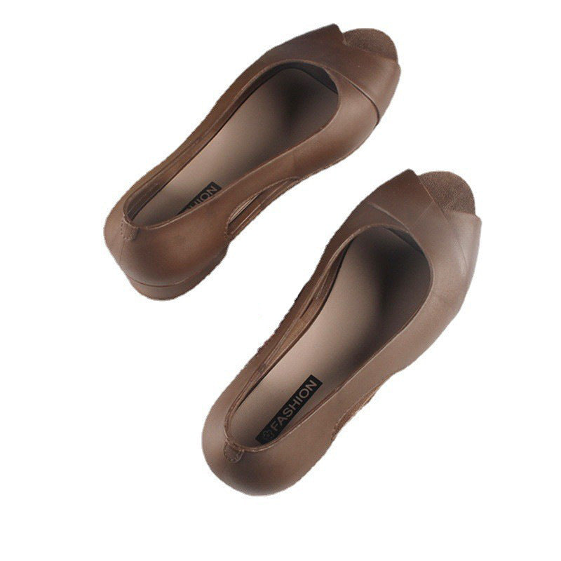 New Hollow-out Platform Indoor And Outdoor Women's Sandals