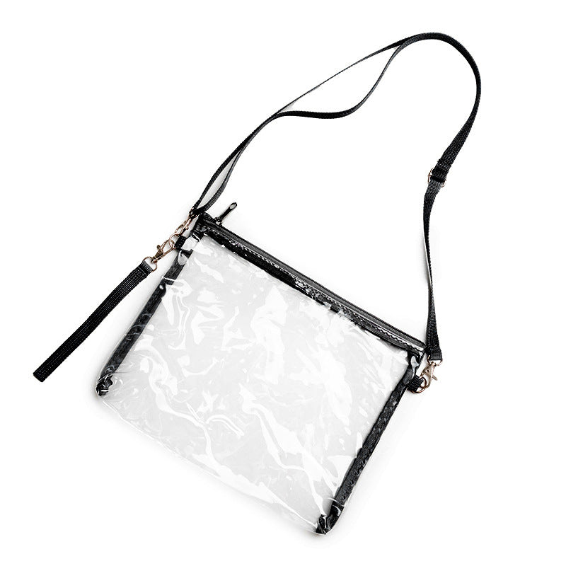 Transparent Crossbody Bag Wallet Travel Handbag