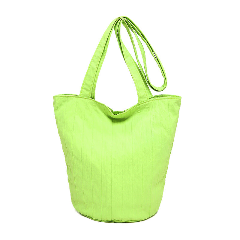 Retro Large-capacity Bucket Special-interest Shoulder Bag