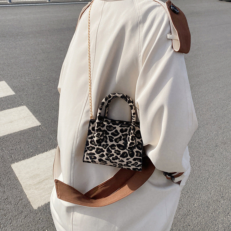 Handbags Houndstooth Chain Trendy One-shoulder Messenger Bag