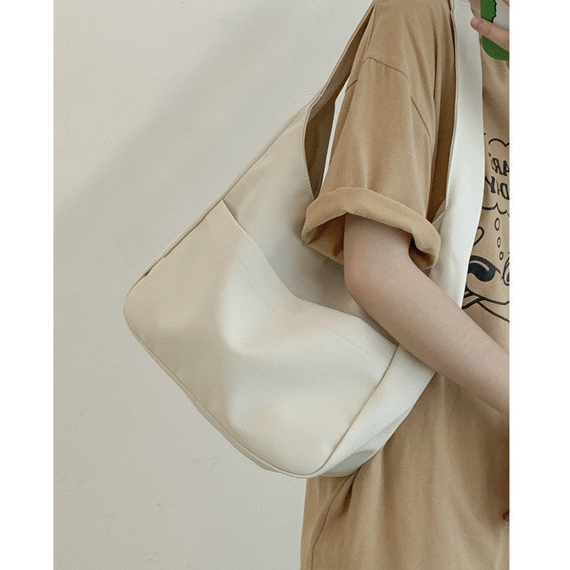 Women's Fashion Casual Versatile Large Capacity Canvas Bag