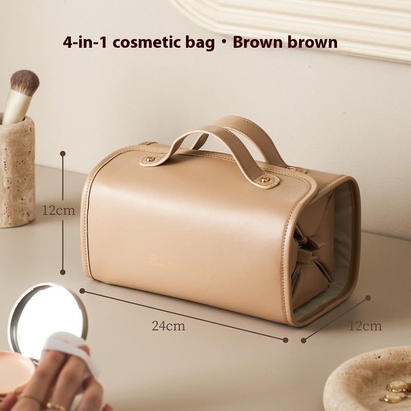 Removable Portable Large Capacity Folding Cosmetic Bag