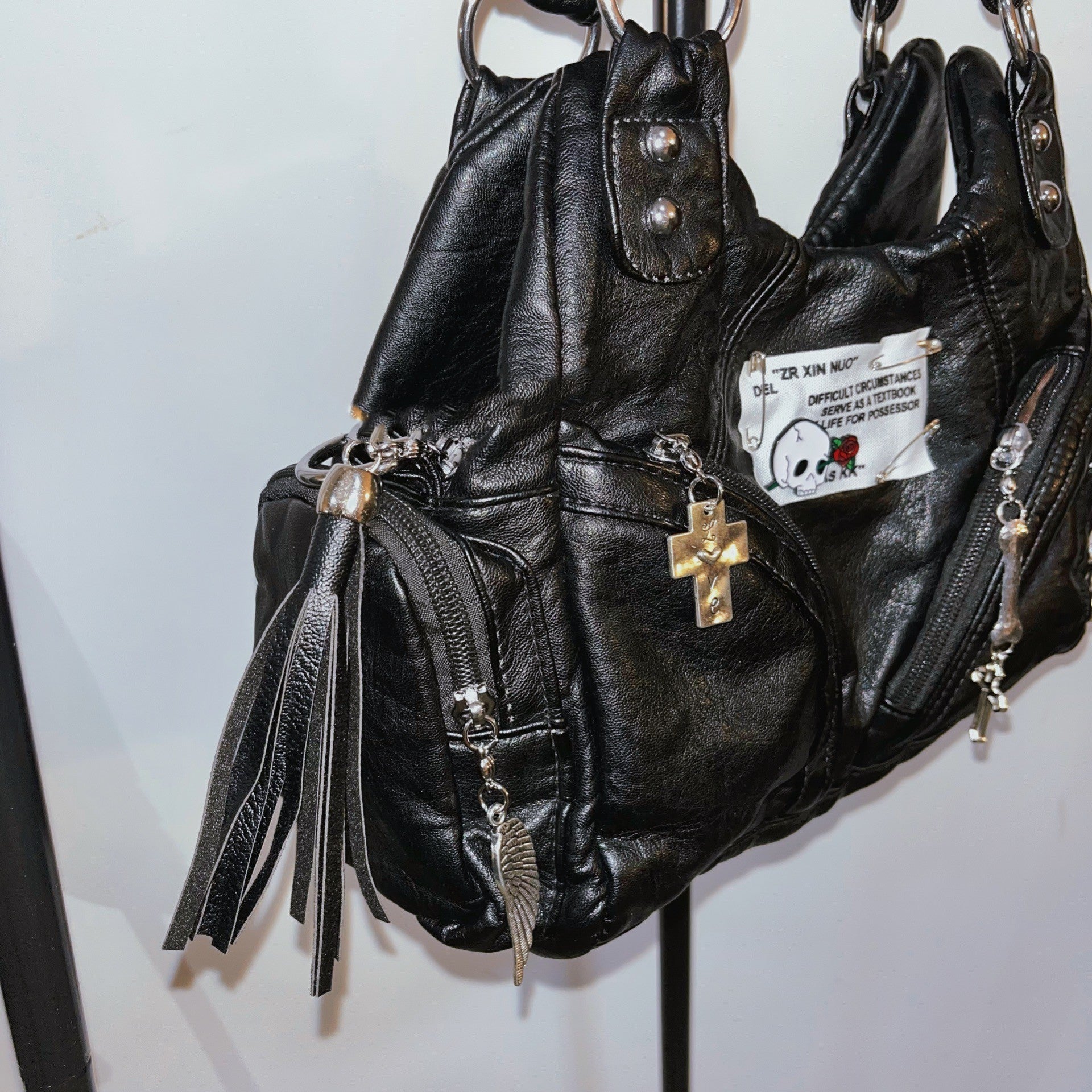 Soft Leather Vintage Armpit Crossbody Bag