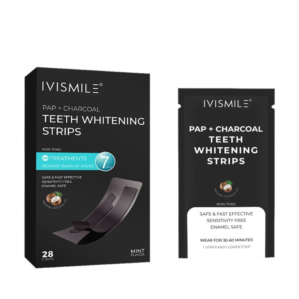 Activated Carbon Wet Paste 14 Pairs To Remove Yellow Teeth Strips