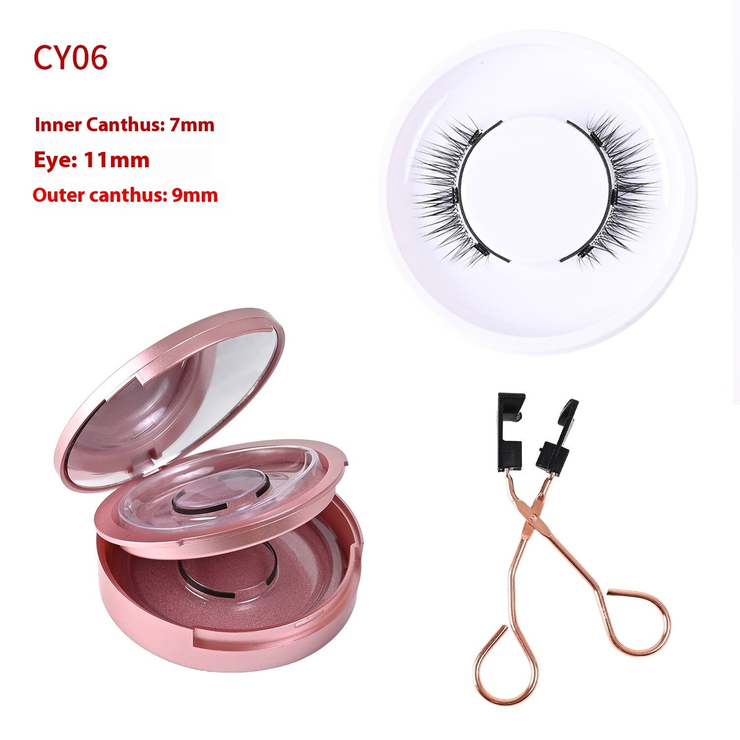 Magnetic false eyelashes