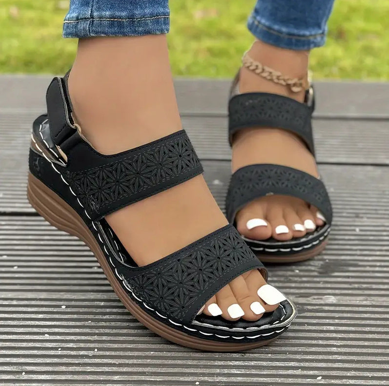 Plus Size Wedge Casual Women's Sandals