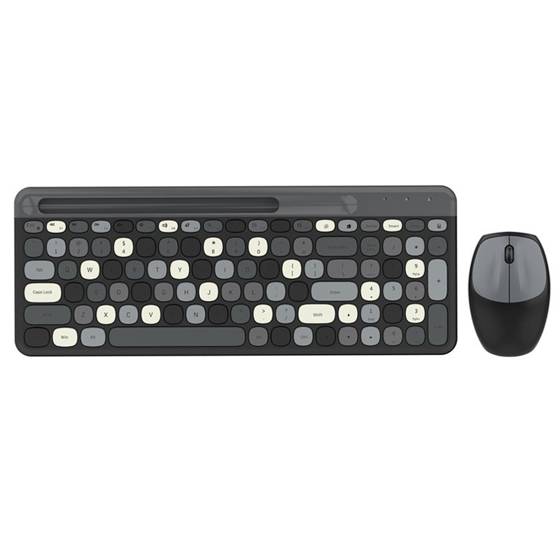 Skyscraper 888 Wireless 2.4G Color Office Wireless Keyboard And Mouse Set