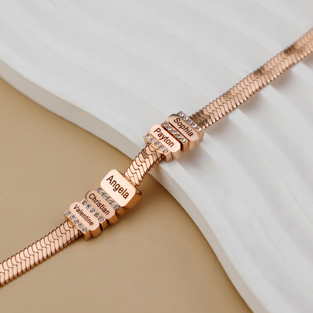 Women's Fashion All-in-one Snake Diamond Bracelet