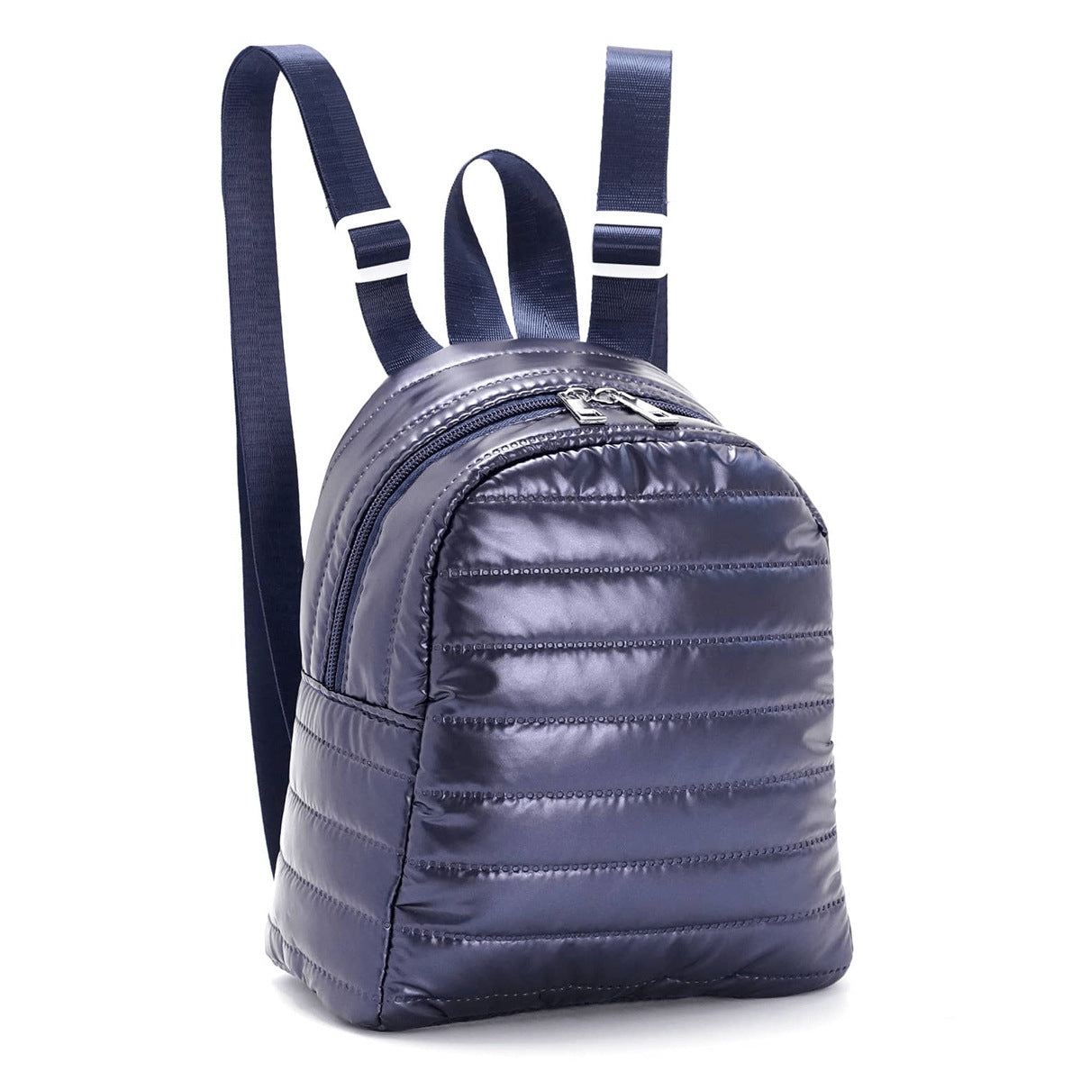 Cotton-padded Down Embroidery Thread Space Cotton Backpack