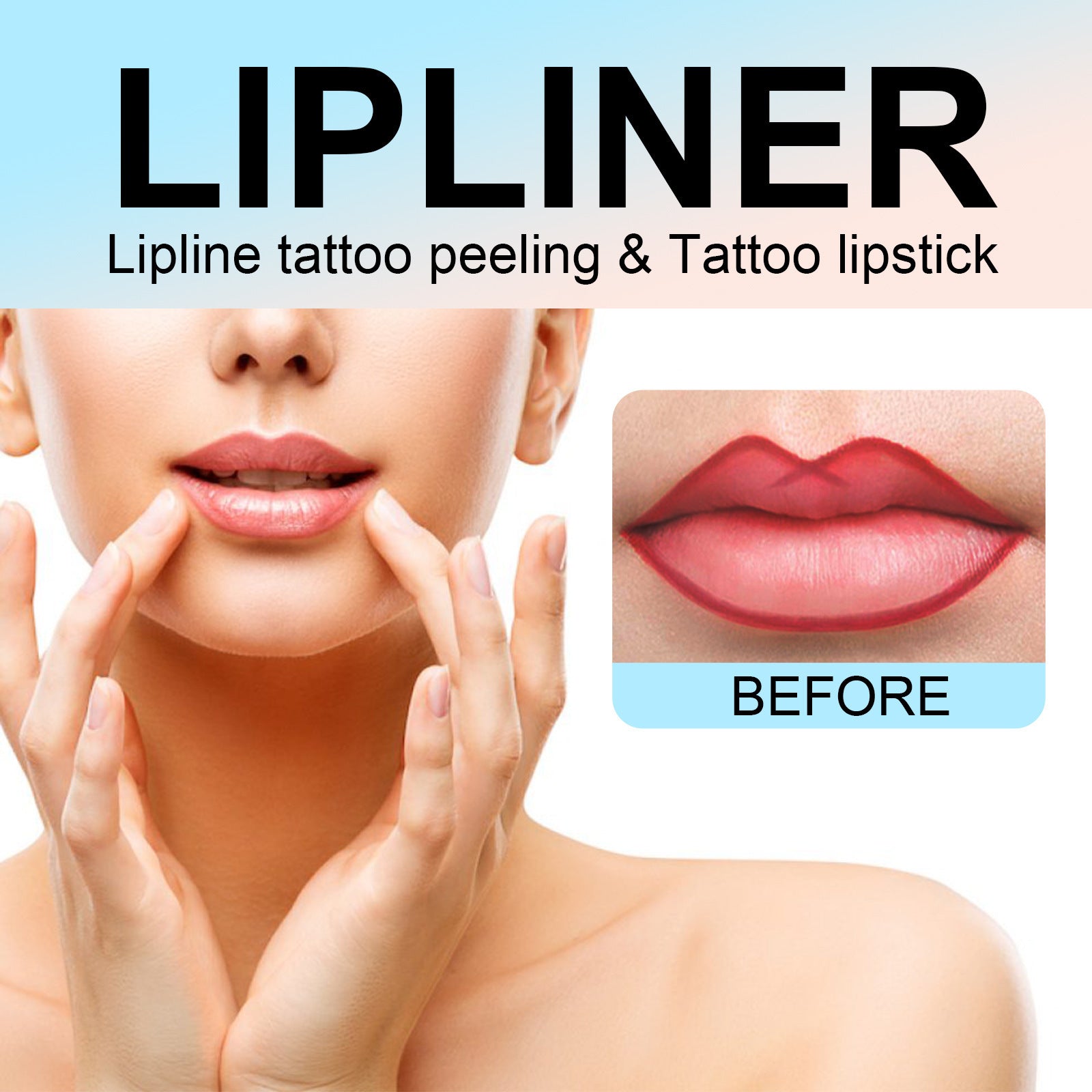 Stripping Lip Liner Outline Waterproof