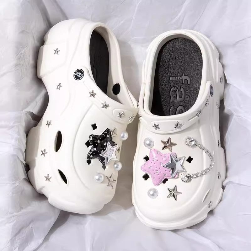 7CM High-top Hole Shoes Y2g XINGX Sweet Cool Style