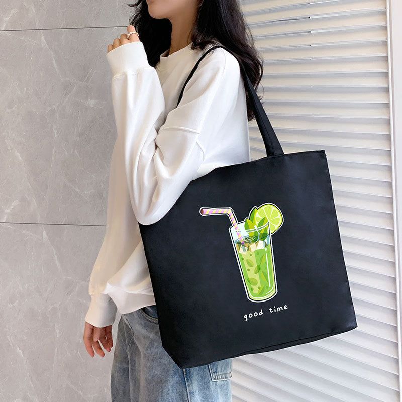 Women's Large Capacity Hand Carrying Canvas Bag