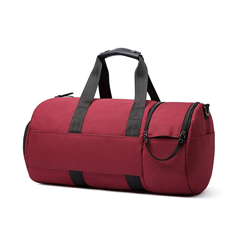Waterproof Polyester Fabrics Gym Bag Portable Travel Handbag