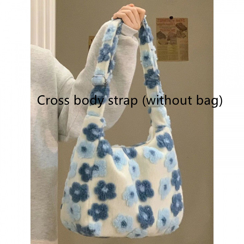New Large Capacity Fur Bag Women's Bag Casual All-matching