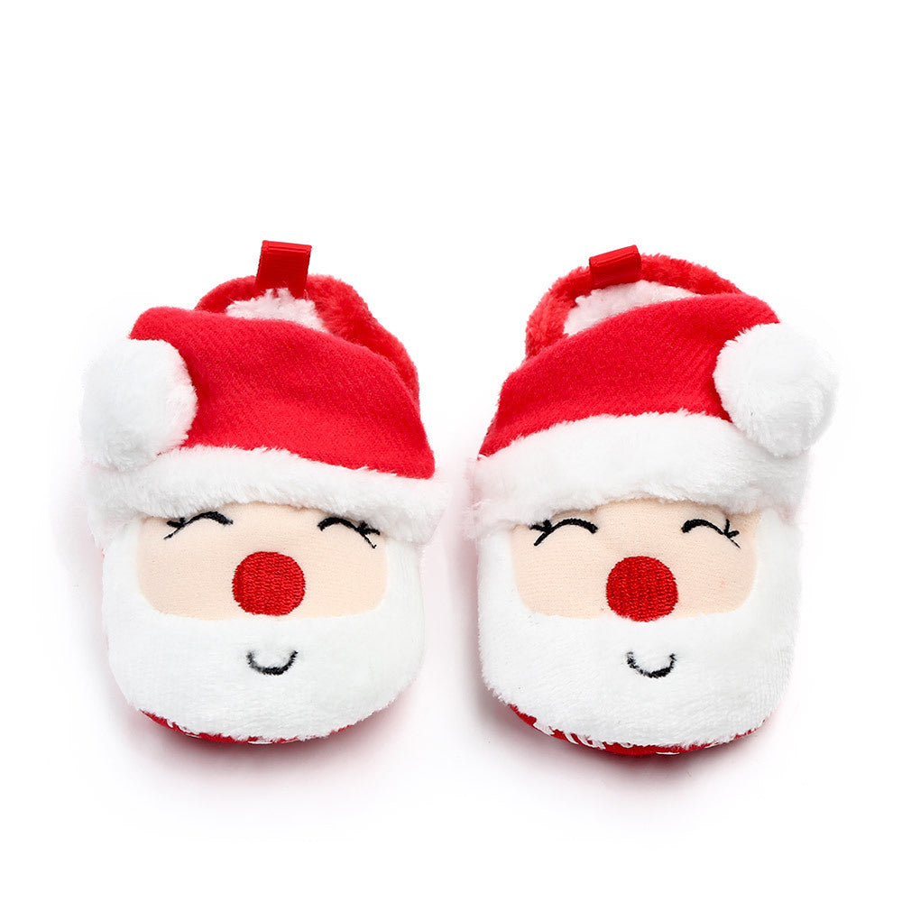 Christmas Baby Shoes Soft Sole Floor Shoes Can Not Drop