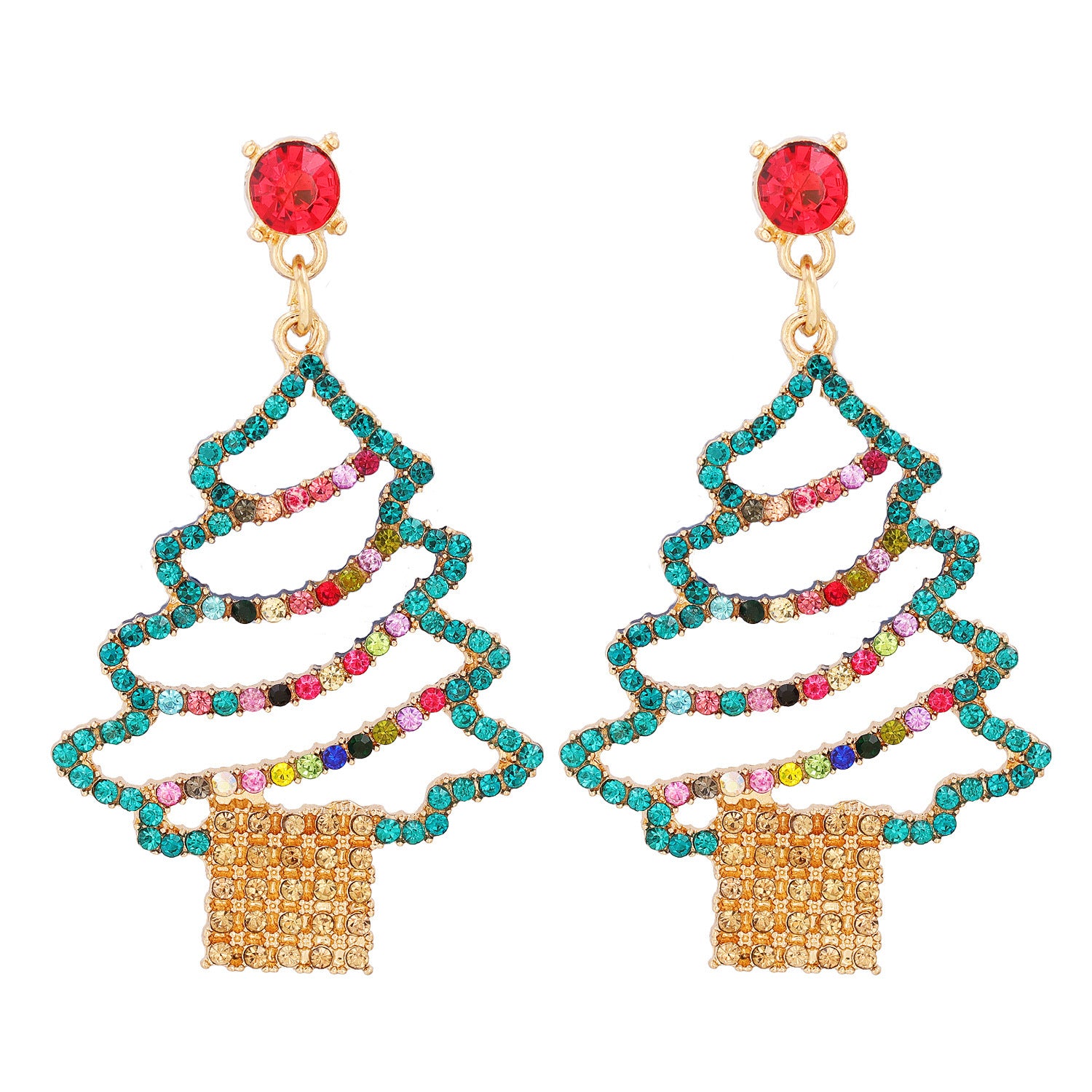 Christmas All-match Earrings Popular In Europe And America