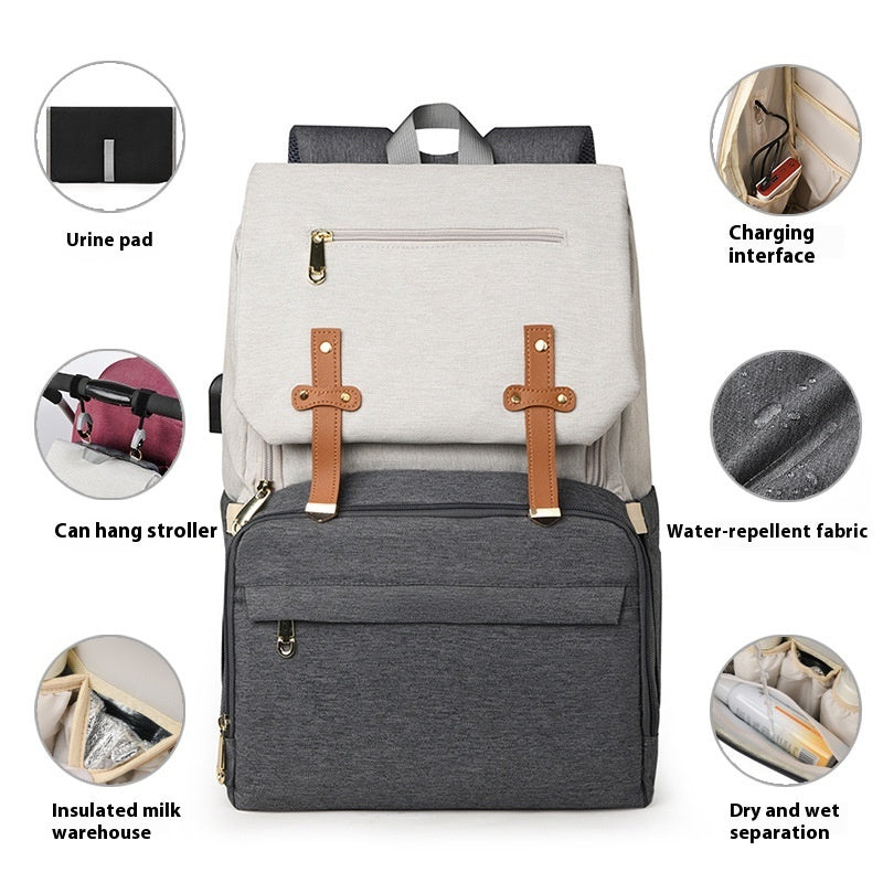 Multi-functional Mummy Bag Lightweight And Large Capacity Storage Bag