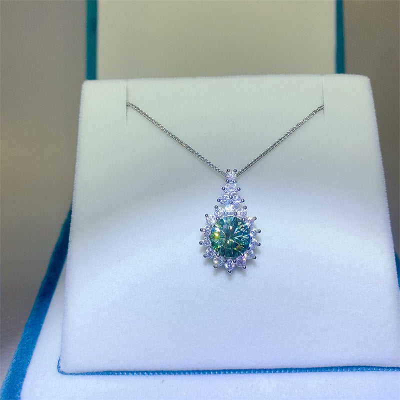 Women's Moissanite Full Diamond Necklace