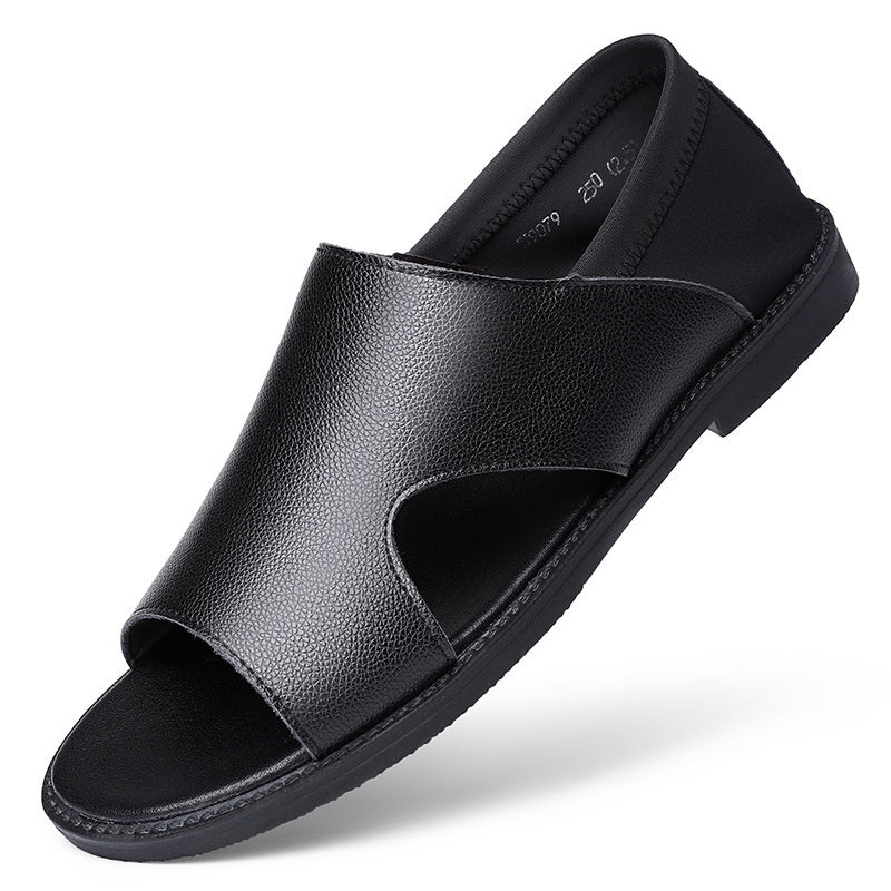 Men's Sandals Summer Men's Casual Soft Bottom Non-slip Wear-resistant And Deodorant Beach