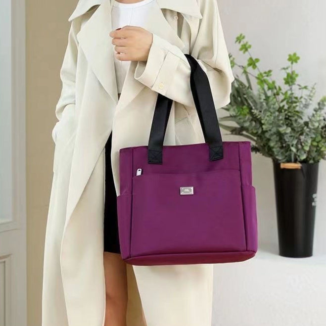 Oxford Cloth Large Capacity Portable Shoulder Bag